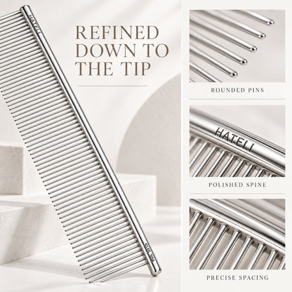 304 Stainless Steel Pet Grooming Comb, 22 Styles, By GAVPEPY image 3 - 2.jpg