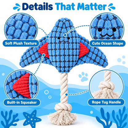 Cotton Rope Interactive Dog Toy, 3 Styles, By GAVPEPY image 3 - 2.jpg