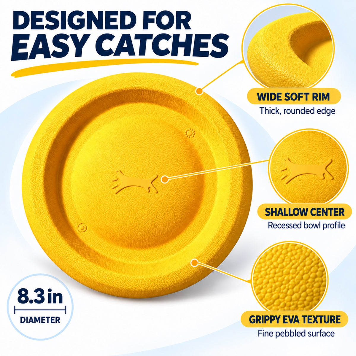 EVA Flying Disc and Pull Ring Dog Toy, 17 Styles, By GAVPEPY image 3 - 2.jpg