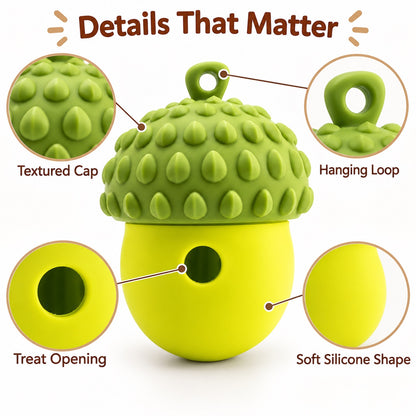硅胶 Treat Dispensing Dog Toy, 5 Styles, By GAVPEPY image 3 - 2.jpg