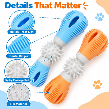 TPR Treat Dispensing Dog Toy, 2 Styles, By GAVPEPY image 3 - 2.jpg