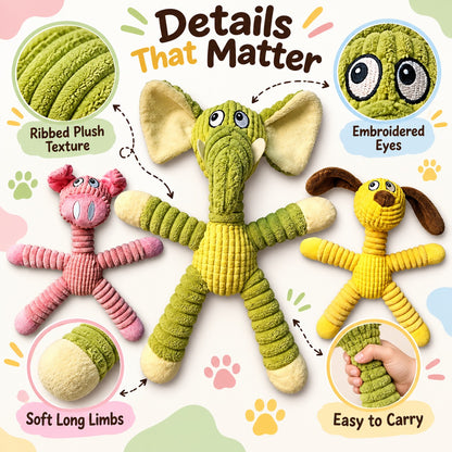 Plush Fabric Plush Squeaky Dog Toy, 3 Styles, By GAVPEPY image 3 - 2.jpg