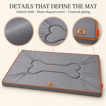 Oxford Fabric Pet Mat with Bone Stitching, 2 Colors & 4 Sizes, By GAVPEPY image 3 - 2.jpg