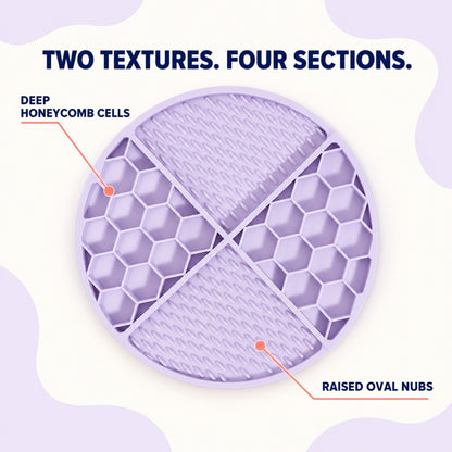 Honeycomb Silicone Pet Lick Mat, 7 Colors, By GAVPEPY image 3 - 2.jpg