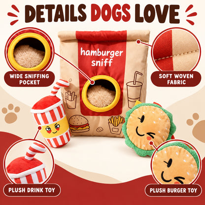 Plush Hide-and-Seek Snuffle Dog Toy, 41 Styles, By GAVPEPY image 3 - 2.jpg