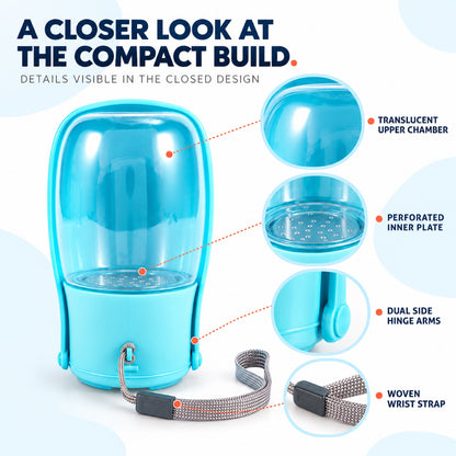Foldable Pet Water Bottle, 220 mL, 2 Colors, By GAVPEPY image 3 - 2.jpg