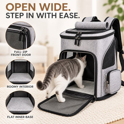 Foldable Head-Out Pet Backpack, By GAVPEPY image 3 - 2.jpg