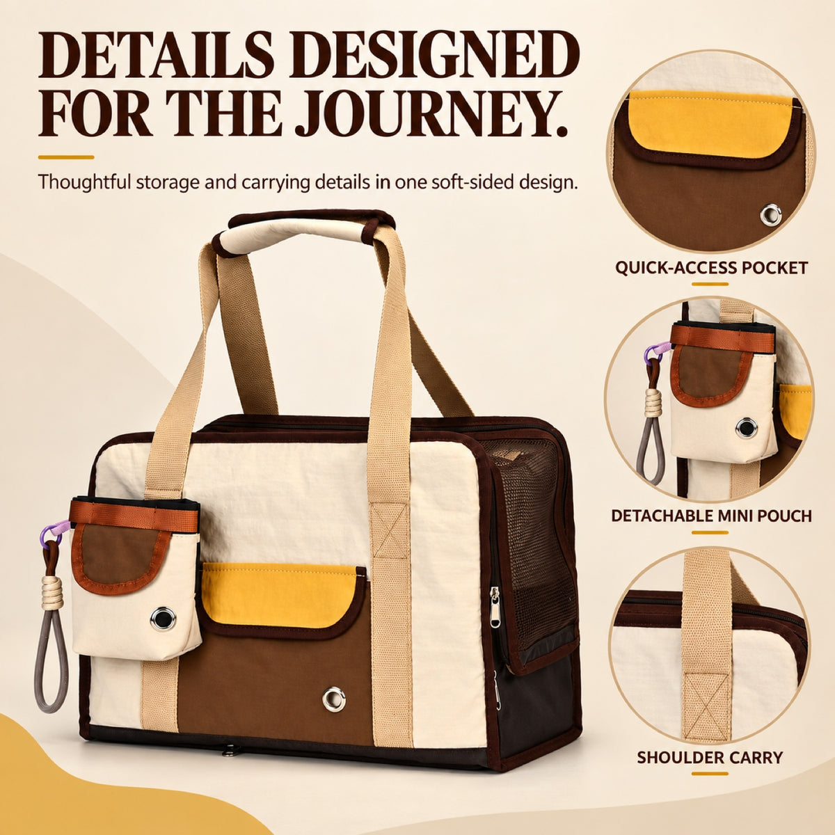 Foldable Expandable Pet Travel Carrier, 2 Colors, By GAVPEPY image 3 - 2.jpg