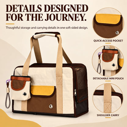 Foldable Expandable Pet Travel Carrier, 2 Colors, By GAVPEPY image 3 - 2.jpg