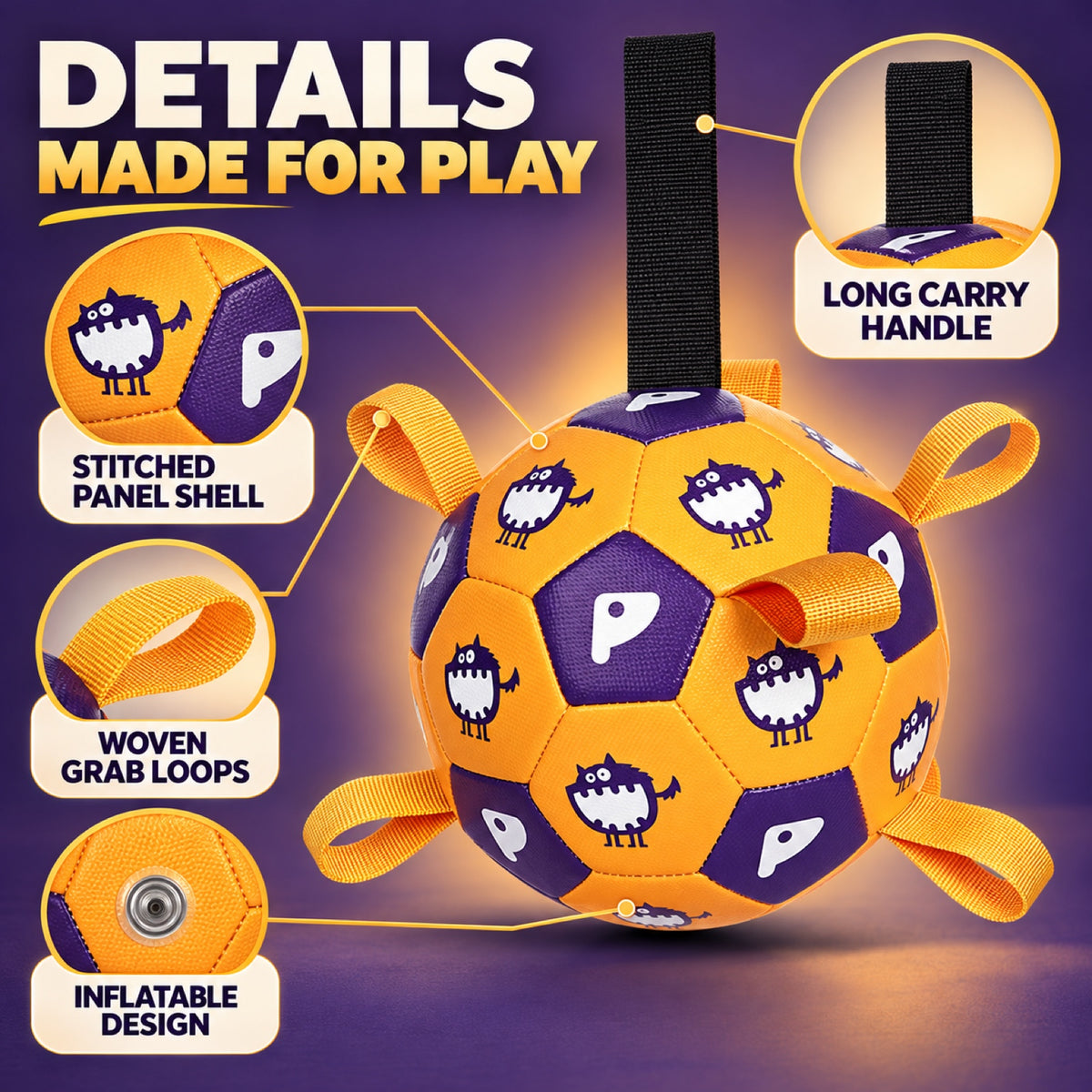 Outdoor Dog Ball and Flying Disc Toy, 22 Styles, By GAVPEPY image 3 - 2.jpg