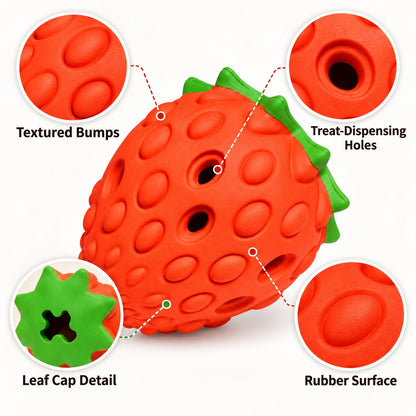 Rubber Treat Dispensing Dog Toy, 1 Style, By GAVPEPY image 3 - 2.jpg