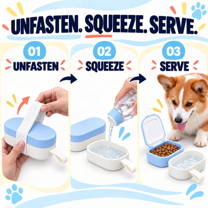 2-in-1 Hanging Pet Water and Food Bottle, 250 mL, 2 Colors, By GAVPEPY image 3 - 2.jpg