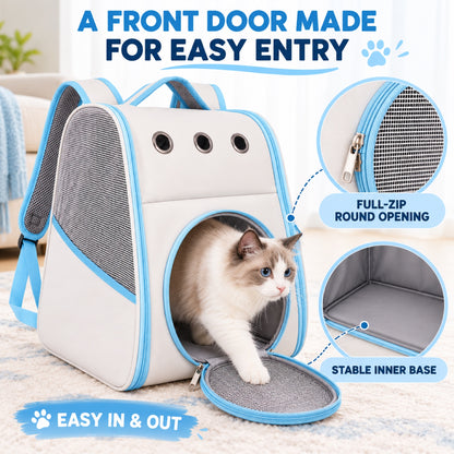 Reinforced Foldable Pet Backpack, 2 Colors, By GAVPEPY image 3 - 2.jpg