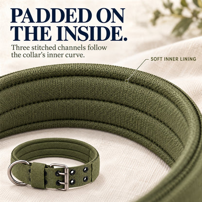 GAVPEPY Adjustable Tactical Dog Collar, Sizes M, L, XL, Black, Khaki, Green, Camouflage, for neighborhood walks, park visits and daily dog wear; an adjustable neckwear option for supervised walks and everyday outings image 4 - 3.jpg