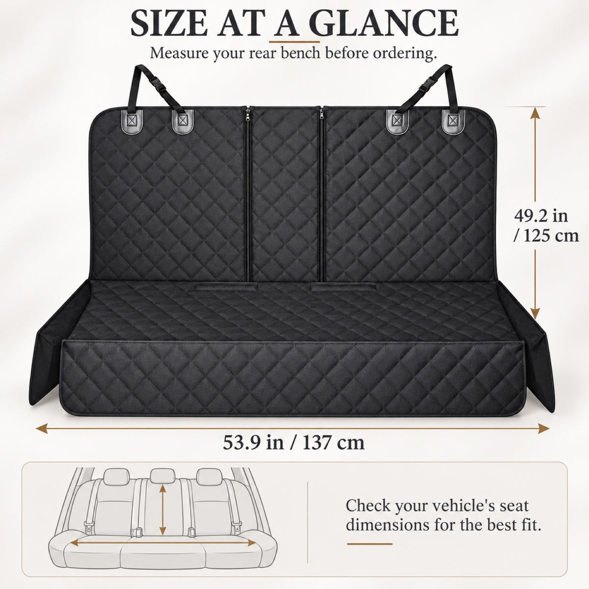 Split-Armrest Rear Seat Pet Protector, By GAVPEPY image 4 - 3.jpg