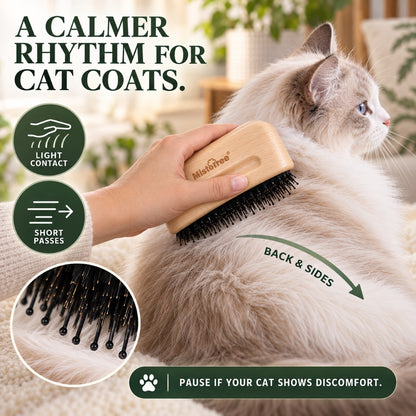 Crescent-Handle Pet Grooming Comb, By GAVPEPY image 4 - 3.jpg