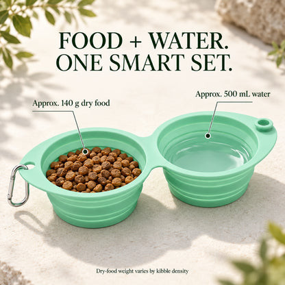 Foldable Dual-Use Silicone Pet Bowl, 7 Colors, By GAVPEPY image 4 - 3.jpg
