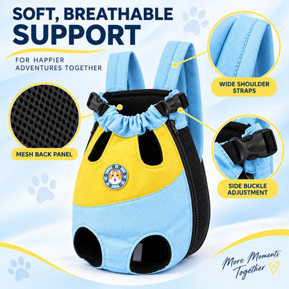 Four-Leg Pet Carrier Backpack, 2 Colors and 5 Sizes, By GAVPEPY image 4 - 3.jpg