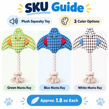 Cotton Rope Interactive Dog Toy, 3 Styles, By GAVPEPY image 4 - 3.jpg