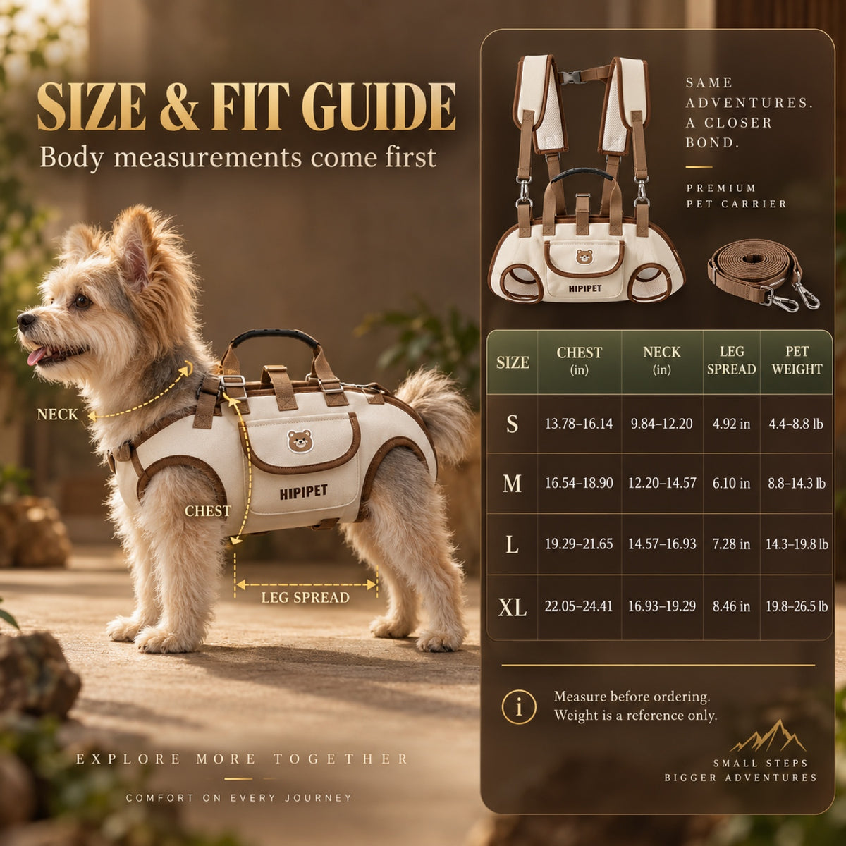 Convertible Pet Carrier Backpack, 4 Sizes and 2 Carry Styles, By GAVPEPY image 4 - 3.jpg