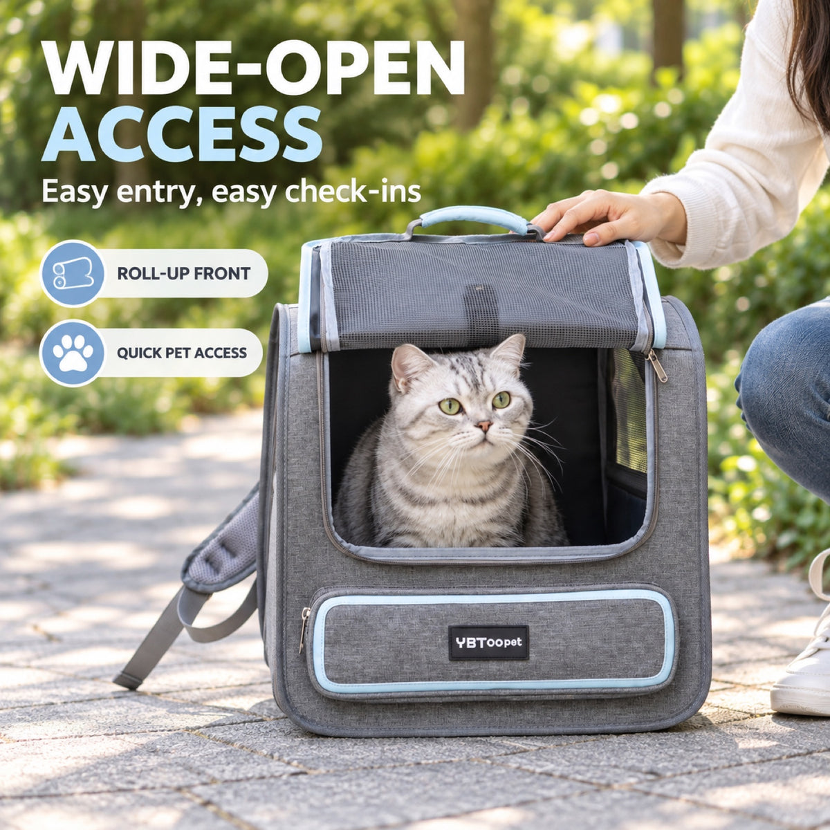 Foldable Ventilated Pet Carrier Backpack, 3 Colors, By GAVPEPY image 4 - 3.jpg