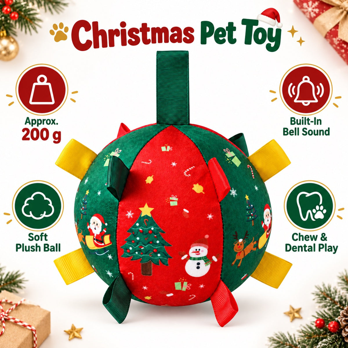 其它 Squeaky Soccer Dog Toy, 1 Style, By GAVPEPY image 4 - 3.jpg