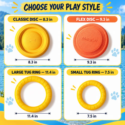 EVA Flying Disc and Pull Ring Dog Toy, 17 Styles, By GAVPEPY image 4 - 3.jpg