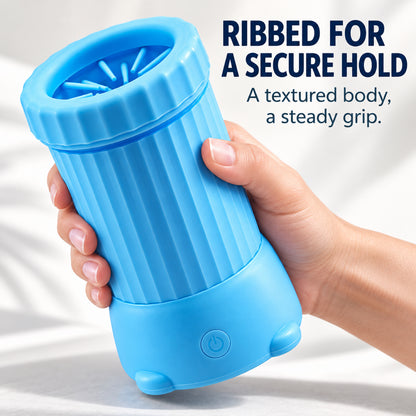 GAVPEPY Plastic Automatic Paw Washer Cup, Sizes , Blue, Green, Pink, for cleaning paws after outdoor walks; reusable cup with the selected color and size shown in the product photos; review the selected variant photo for details image 3 - 3.jpg