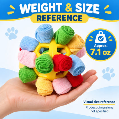 Cotton Rope Snuffle Ball Dog Toy, 4 Colors, By GAVPEPY image 4 - 3.jpg