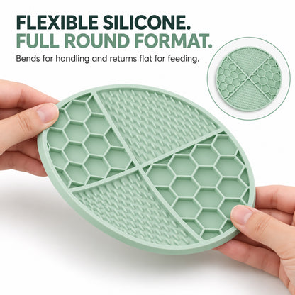 Honeycomb Silicone Pet Lick Mat, 14 Options, By GAVPEPY image 4 - 3.jpg