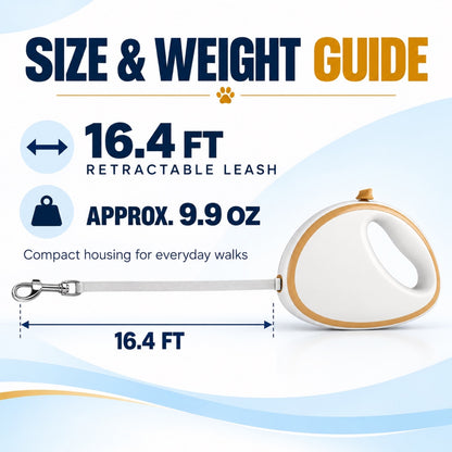 Two-Tone Retractable Dog Leash, 5 Colors, By GAVPEPY image 4 - 3.jpg