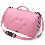 GAVPEPY EVA Pet Travel Carrier, 2 Sizes for Pet Transport, Travel and Temporary Containment, Sizes M and L, 5 Color Options, for Road Trips, Vet Visits, Outdoor Outings and Home Use, Portable Design Supports Travel Routines