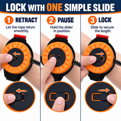 Wrist-Worn Retractable Dog Leash, 4 Colors and 2 Lengths, By GAVPEPY image 5 - 4.jpg
