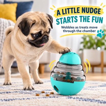 ABS Wobble Treat-Dispensing Dog Toy, 4 Colors, By GAVPEPY image 5 - 4.jpg