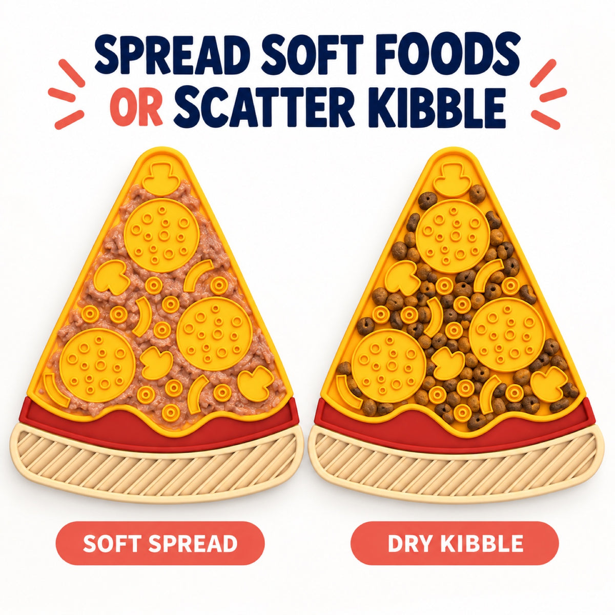Pizza-Shaped Silicone Pet Lick Mat, By GAVPEPY image 5 - 4.jpg