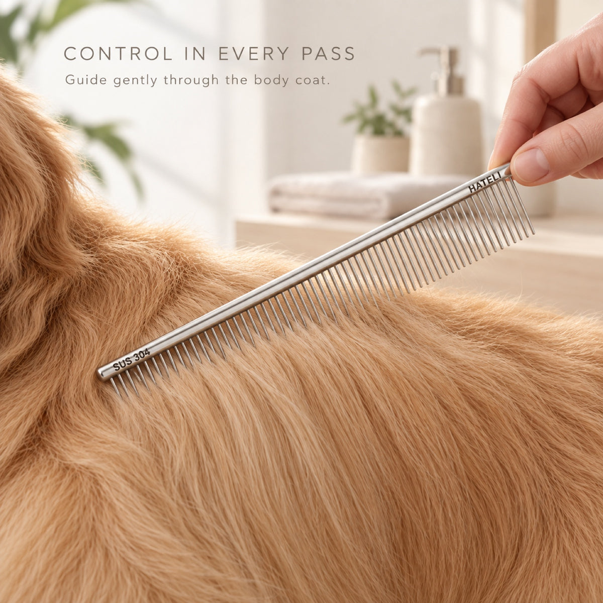 304 Stainless Steel Pet Grooming Comb, 22 Styles, By GAVPEPY image 5 - 4.jpg
