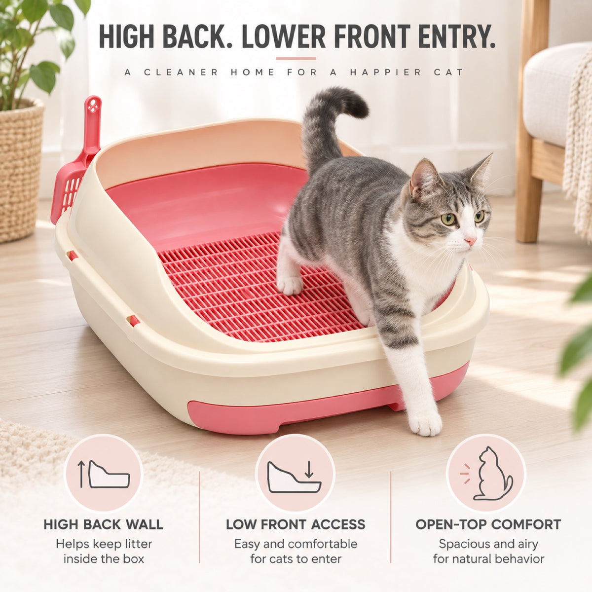GAVPEPY Drawer Double-Layer Cat Litter Box, 10 Options image 5 - 4.jpg