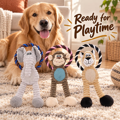 Plush Fabric Plush Squeaky Dog Toy, 3 Styles, By GAVPEPY image 5 - 4.jpg