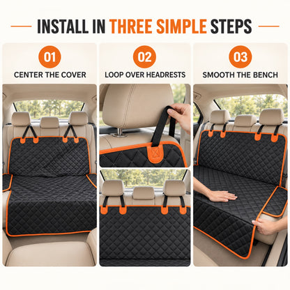 Rear Seat Pet Protector, 2 Trim Colors, By GAVPEPY image 5 - 4.jpg