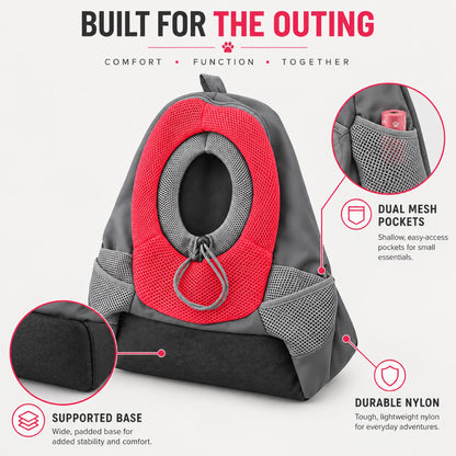 Front Pet Carrier Backpack, 2 Sizes, 6 Colors, By GAVPEPY image 5 - 4.jpg