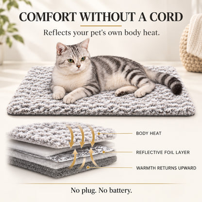 Reversible Self-Warming Pet Mat, 2 Sizes, By GAVPEPY image 5 - 4.jpg