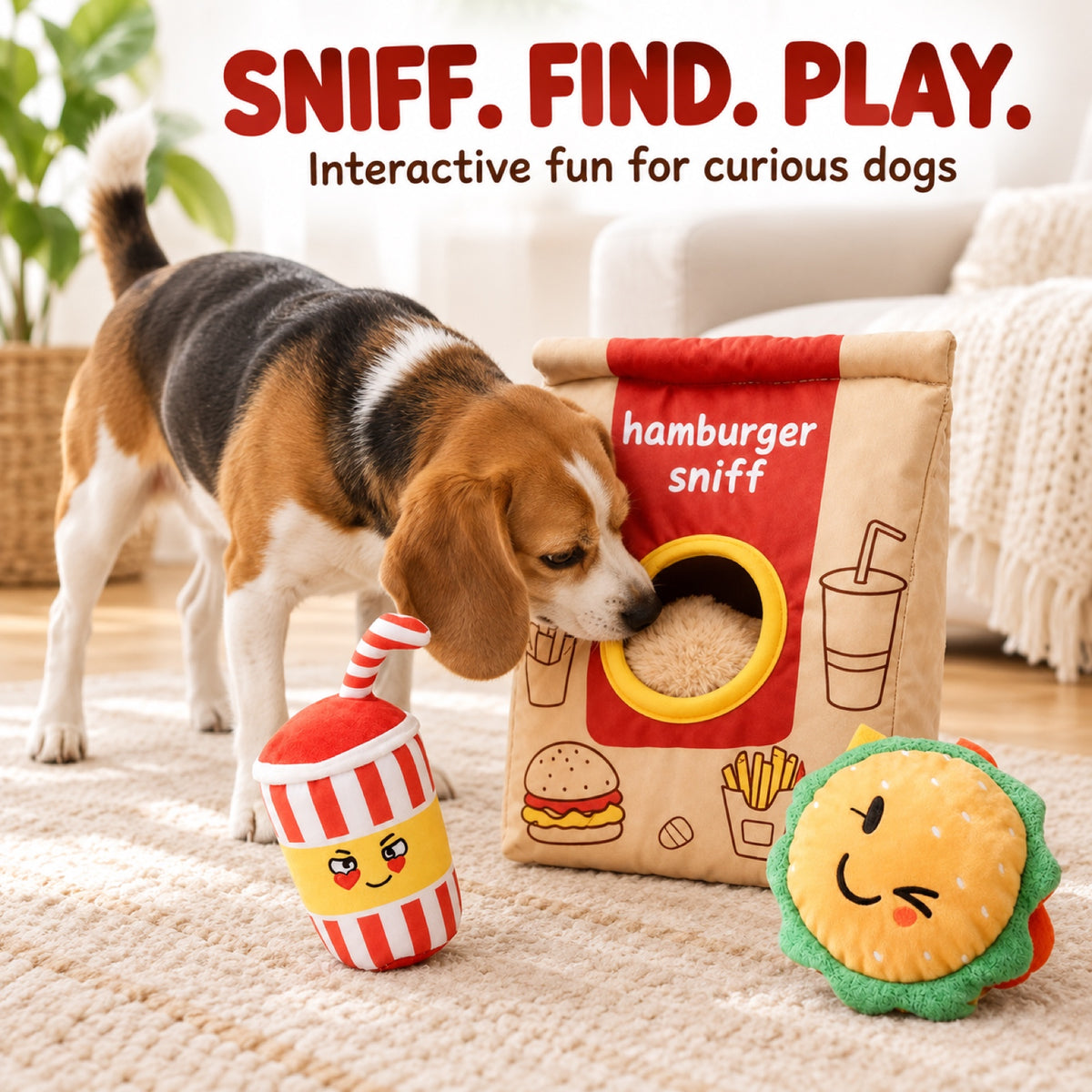 Plush Hide-and-Seek Snuffle Dog Toy, 41 Styles, By GAVPEPY image 5 - 4.jpg