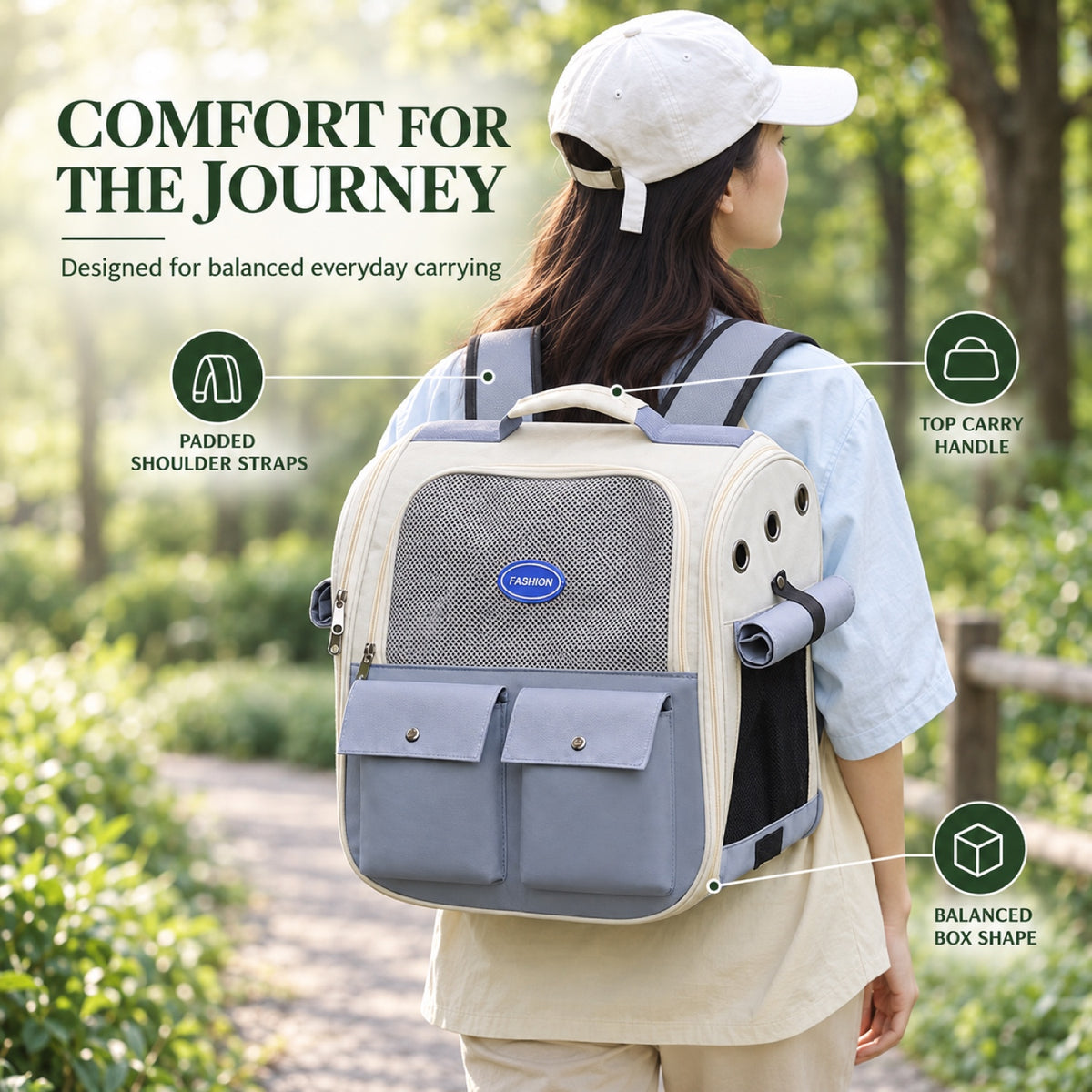 Transparent Space Capsule Pet Backpack, 5 Colors, By GAVPEPY image 5 - 4.jpg