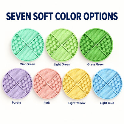 Honeycomb Silicone Pet Lick Mat, 7 Colors, By GAVPEPY image 5 - 4.jpg