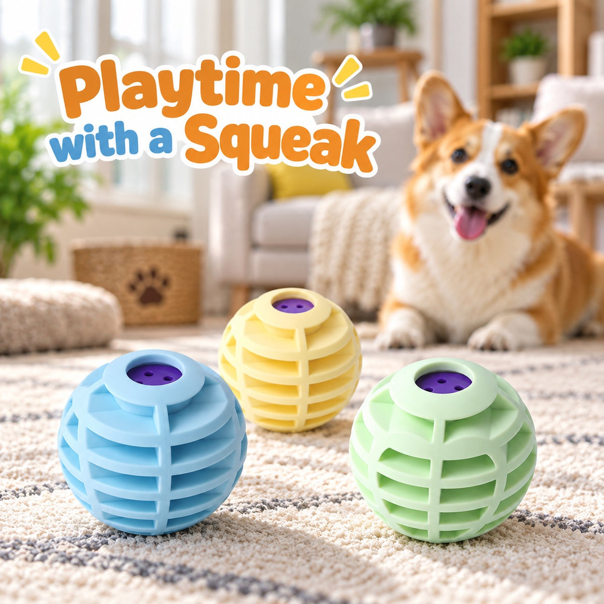硅胶 Interactive Dog Toy, 3 Styles, By GAVPEPY image 5 - 4.jpg