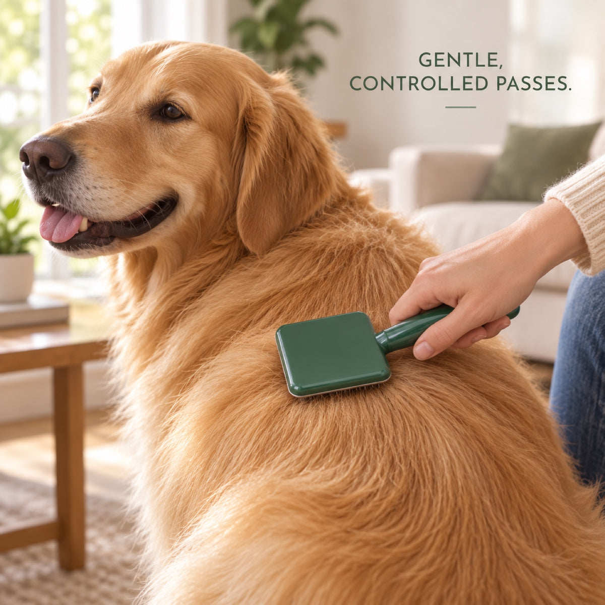 Pet Slicker Brush, 2 Sizes and 5 Colors, By GAVPEPY image 5 - 4.jpg