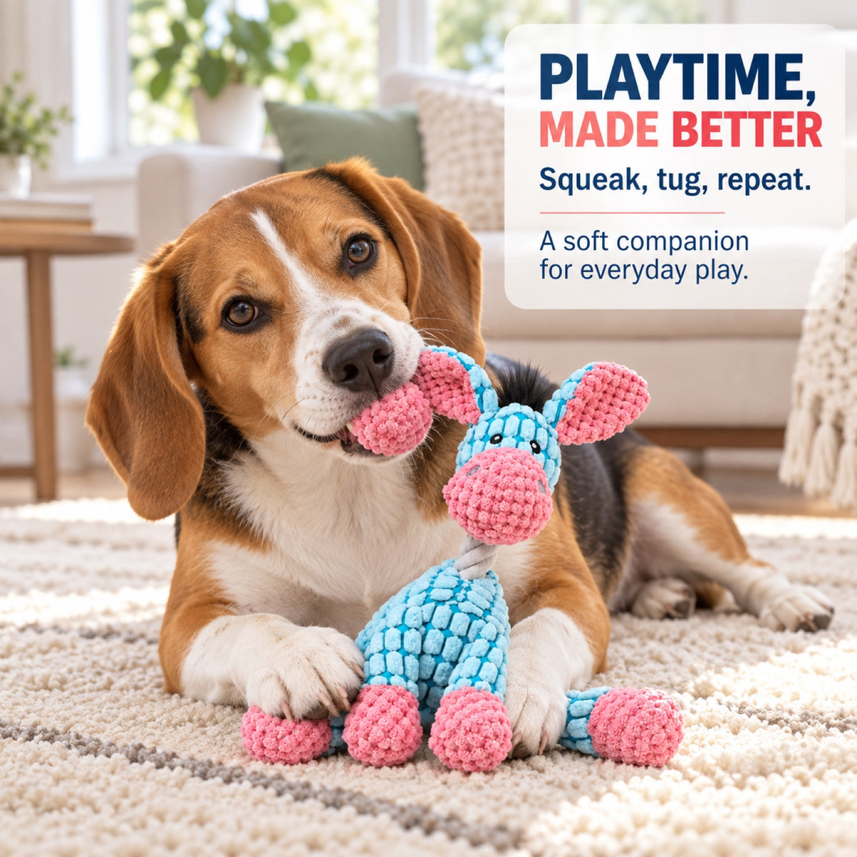 Plush Squeaky Animal Dog Toy, 34 Styles, By GAVPEPY image 5 - 4.jpg