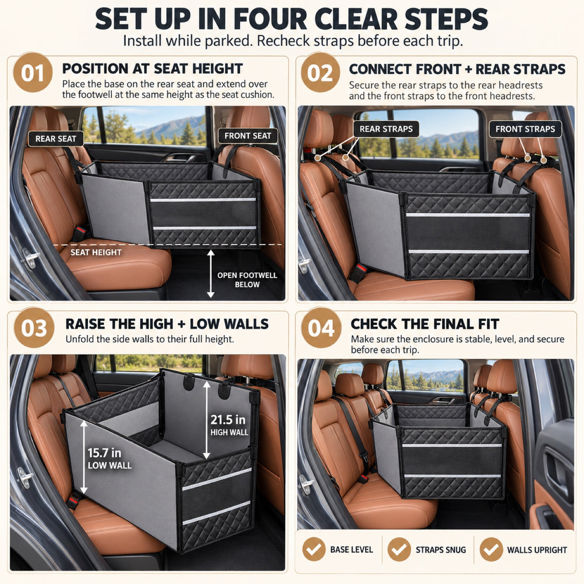 Hard-Bottom Rear Seat Pet Platform, 2 Styles, By GAVPEPY image 5 - 4.jpg