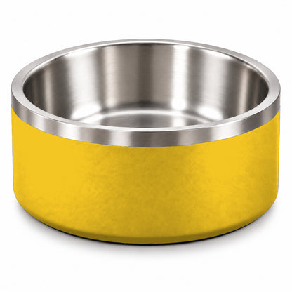 Stainless Steel Pet Bowl, 5 Capacities and 10 Colors, By GAVPEPY image 20 - 5145033922005.jpg