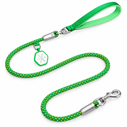 Patterned Rope Dog Leash with ID Tag, 5 Colors and 4 Sizes, By GAVPEPY image 17 - 5693819763313.jpg